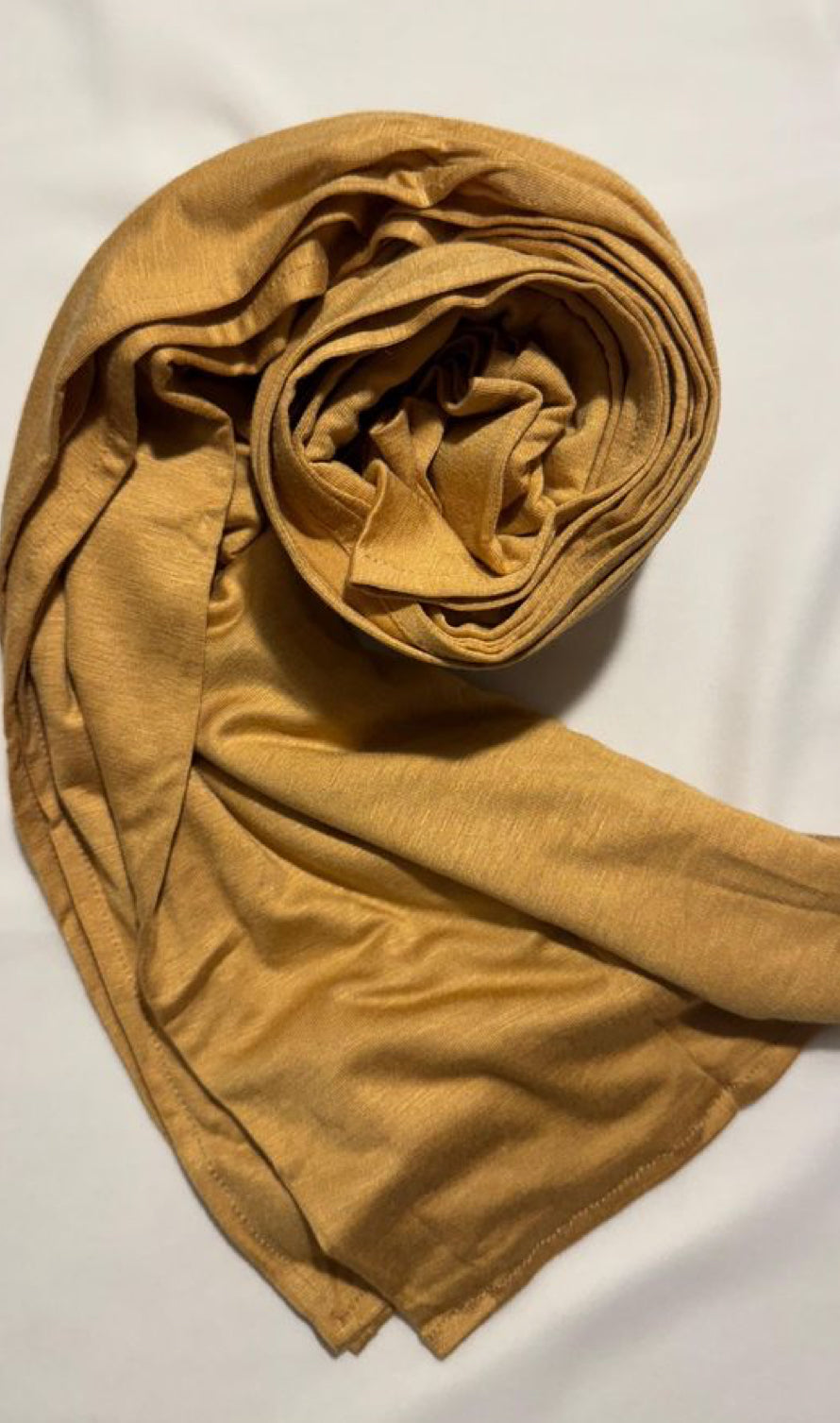 Premium hosiery Hijab- Mustard